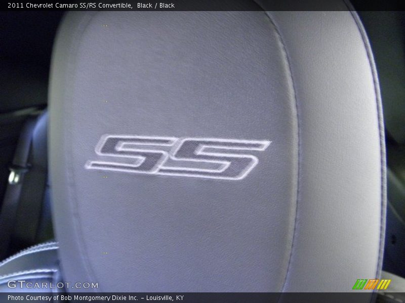 Black / Black 2011 Chevrolet Camaro SS/RS Convertible