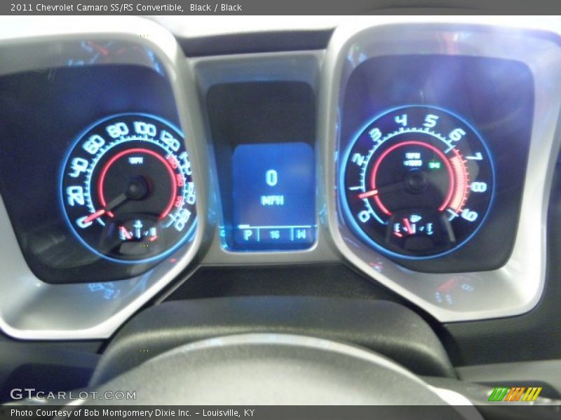 Black / Black 2011 Chevrolet Camaro SS/RS Convertible