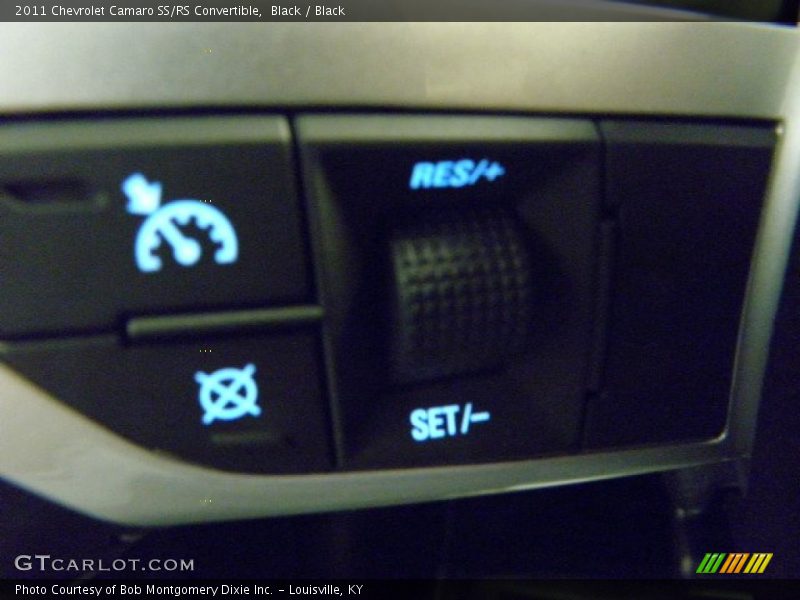 Black / Black 2011 Chevrolet Camaro SS/RS Convertible
