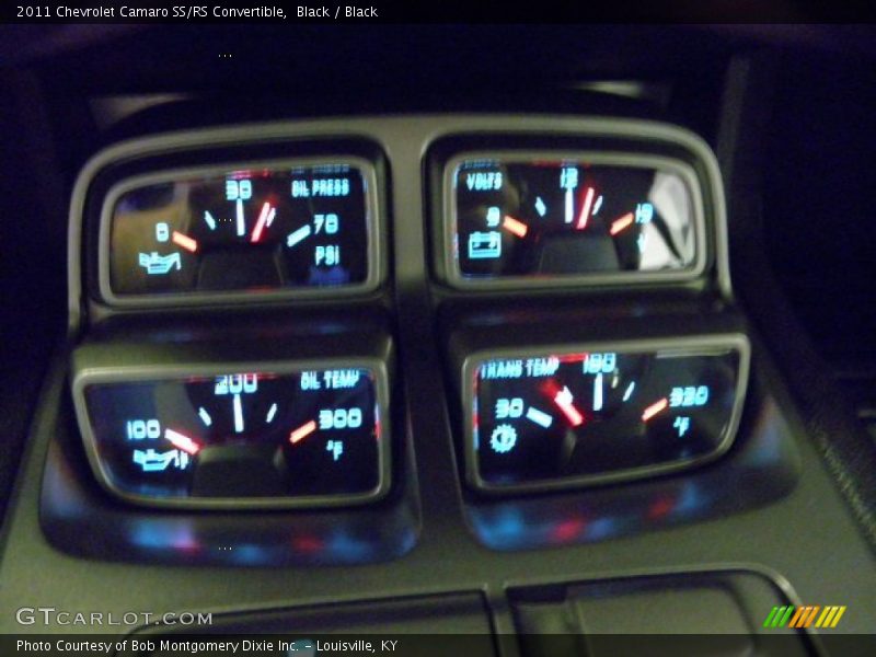 Black / Black 2011 Chevrolet Camaro SS/RS Convertible