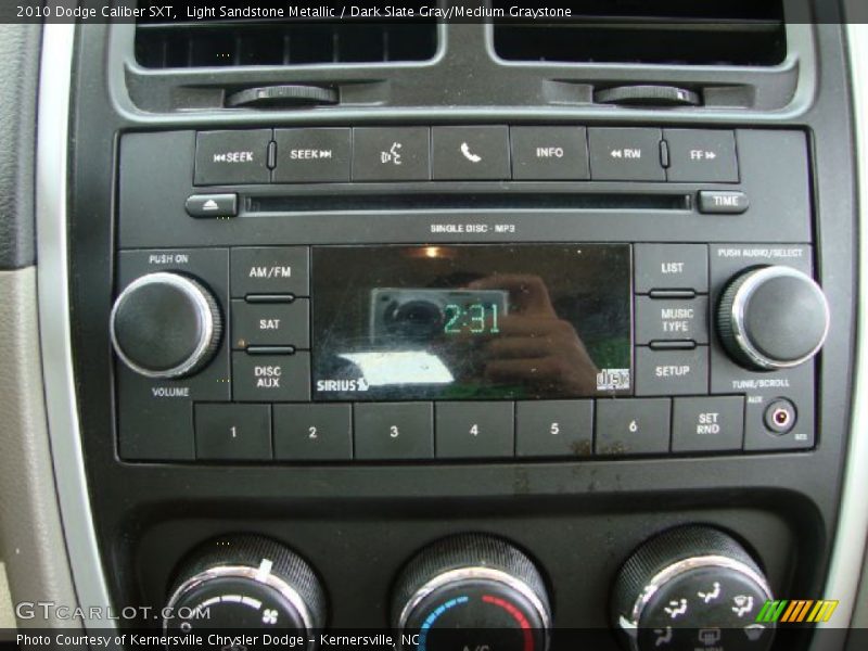 Light Sandstone Metallic / Dark Slate Gray/Medium Graystone 2010 Dodge Caliber SXT