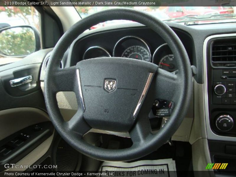 Light Sandstone Metallic / Dark Slate Gray/Medium Graystone 2010 Dodge Caliber SXT