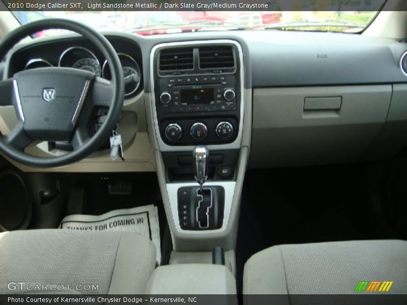 Light Sandstone Metallic / Dark Slate Gray/Medium Graystone 2010 Dodge Caliber SXT