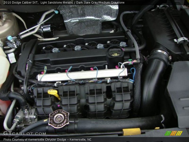Light Sandstone Metallic / Dark Slate Gray/Medium Graystone 2010 Dodge Caliber SXT