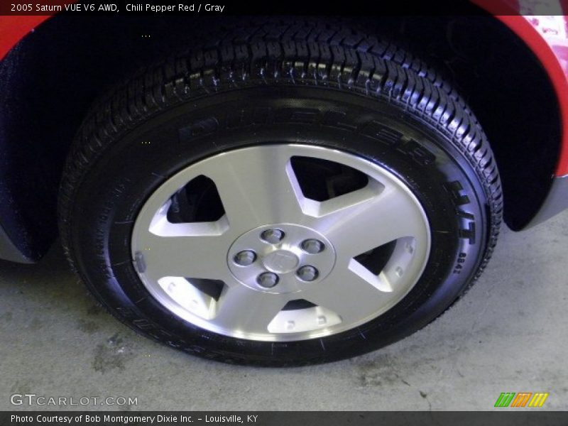 Chili Pepper Red / Gray 2005 Saturn VUE V6 AWD