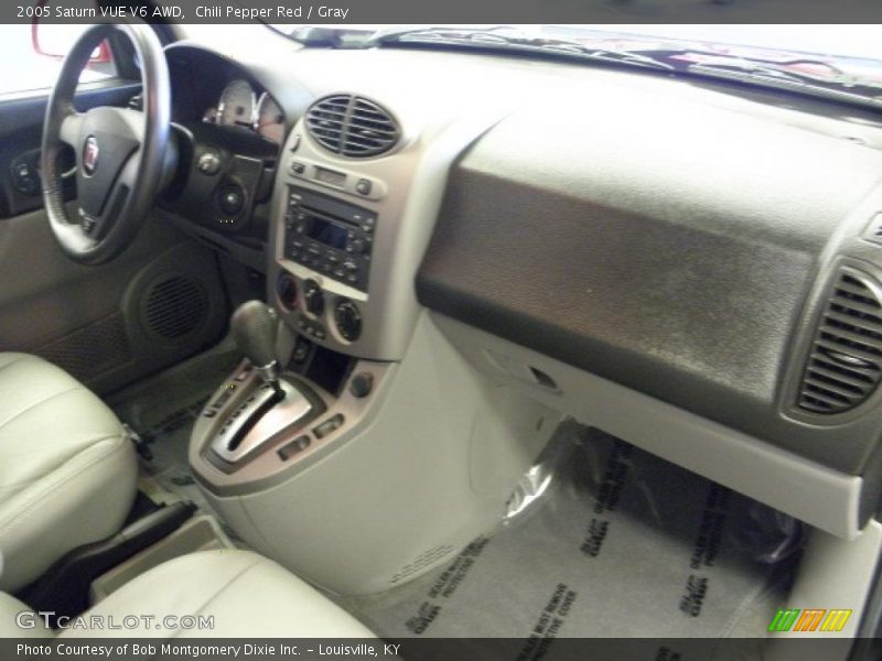 Chili Pepper Red / Gray 2005 Saturn VUE V6 AWD