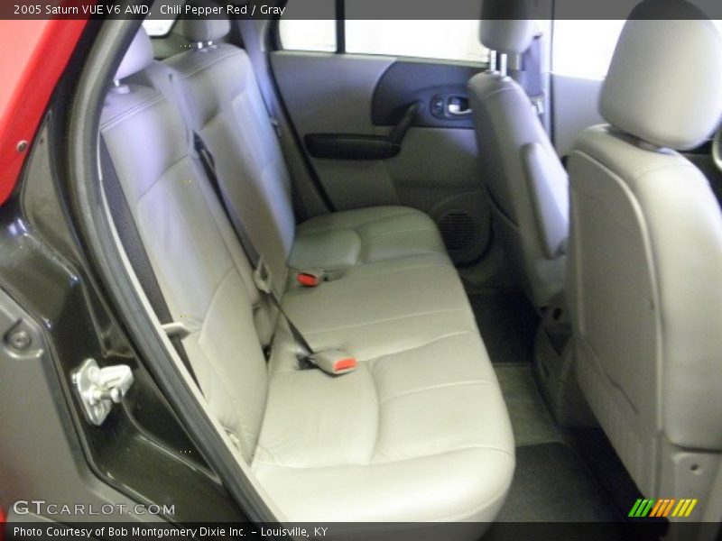 Chili Pepper Red / Gray 2005 Saturn VUE V6 AWD