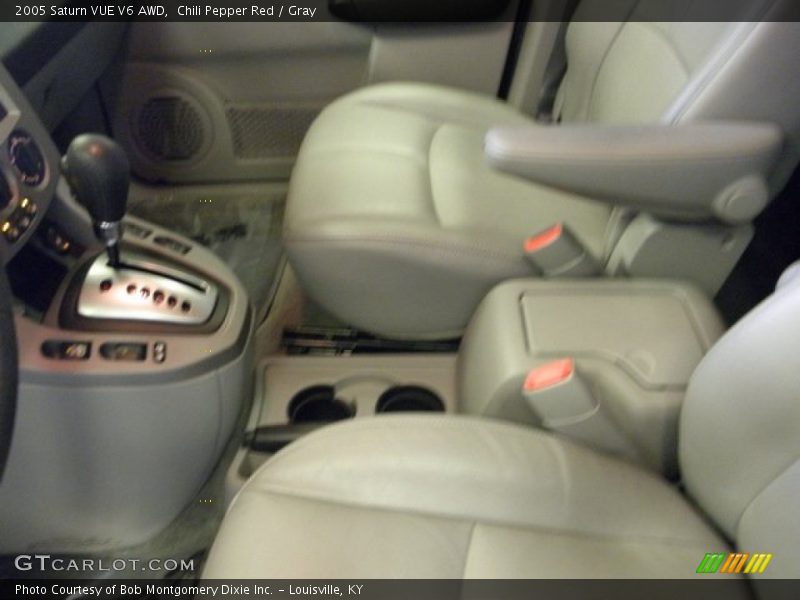 Chili Pepper Red / Gray 2005 Saturn VUE V6 AWD