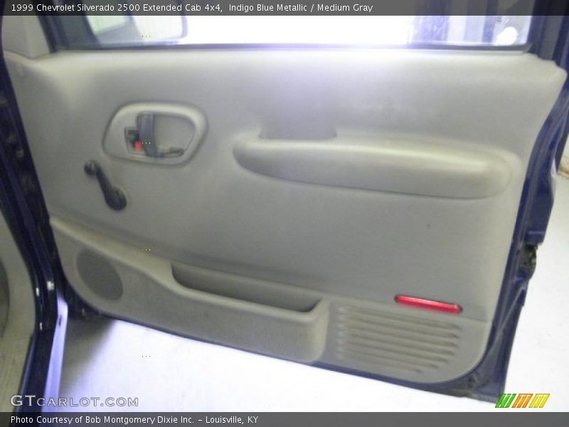 Indigo Blue Metallic / Medium Gray 1999 Chevrolet Silverado 2500 Extended Cab 4x4