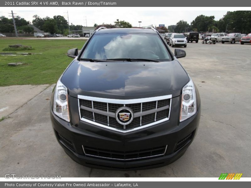 Black Raven / Ebony/Titanium 2011 Cadillac SRX 4 V6 AWD