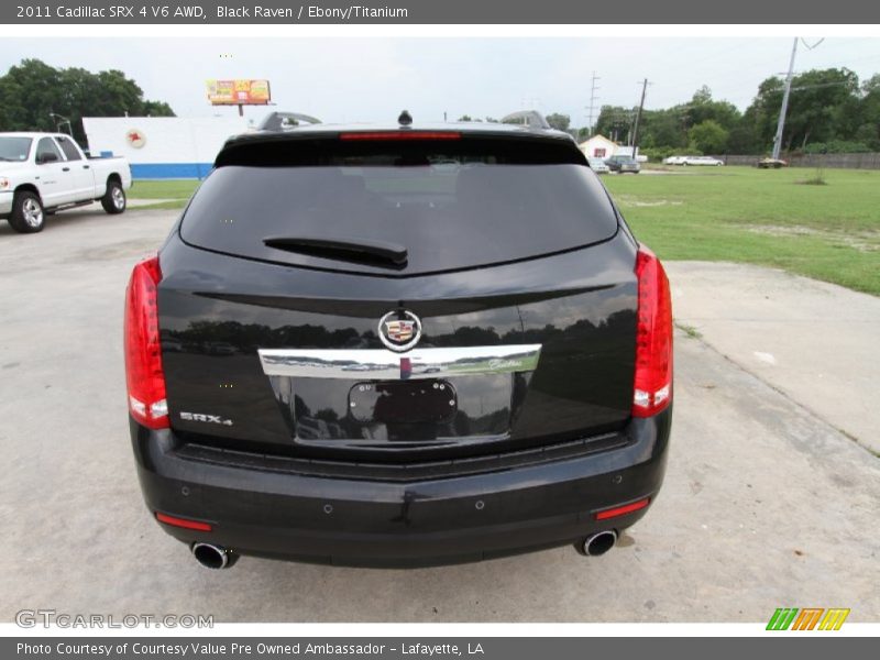 Black Raven / Ebony/Titanium 2011 Cadillac SRX 4 V6 AWD