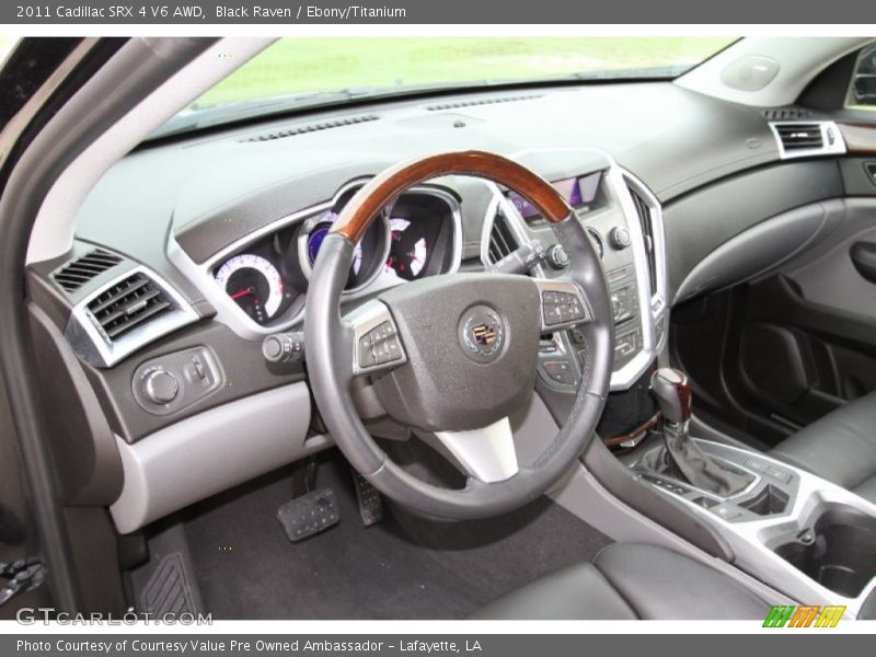 Black Raven / Ebony/Titanium 2011 Cadillac SRX 4 V6 AWD