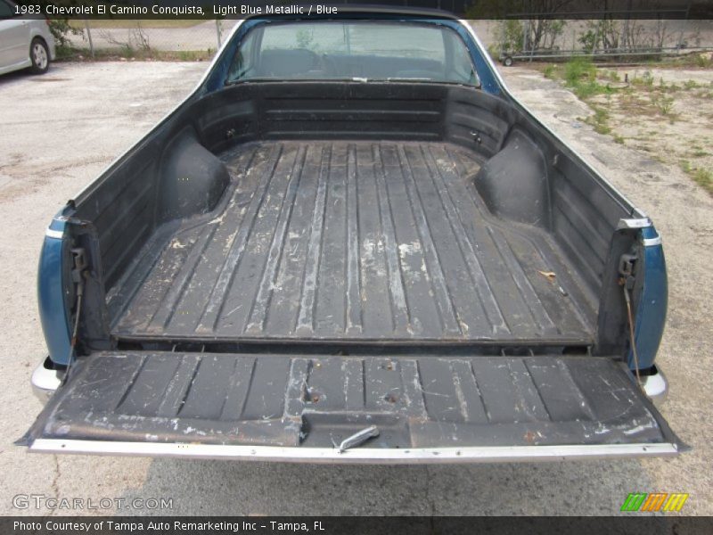 Light Blue Metallic / Blue 1983 Chevrolet El Camino Conquista