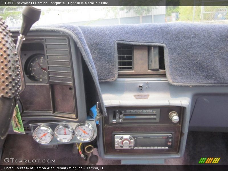 Light Blue Metallic / Blue 1983 Chevrolet El Camino Conquista