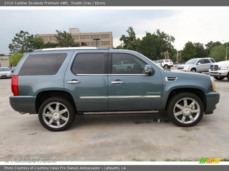 Stealth Gray / Ebony 2010 Cadillac Escalade Premium AWD