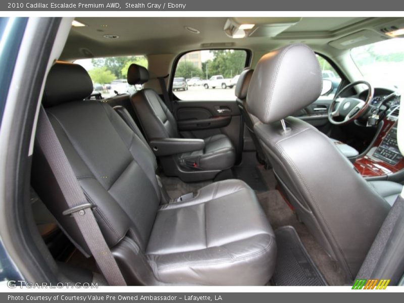 Stealth Gray / Ebony 2010 Cadillac Escalade Premium AWD