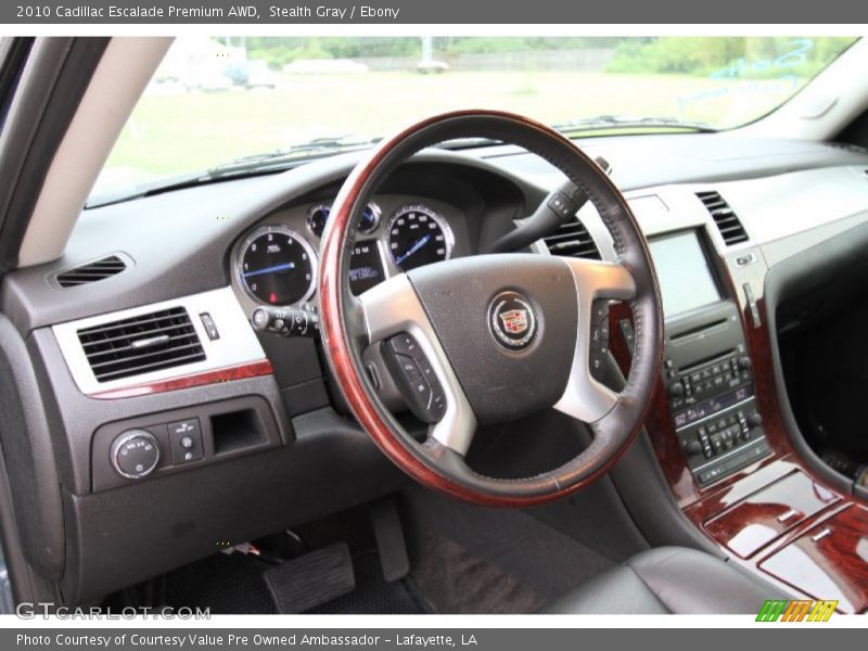 Stealth Gray / Ebony 2010 Cadillac Escalade Premium AWD