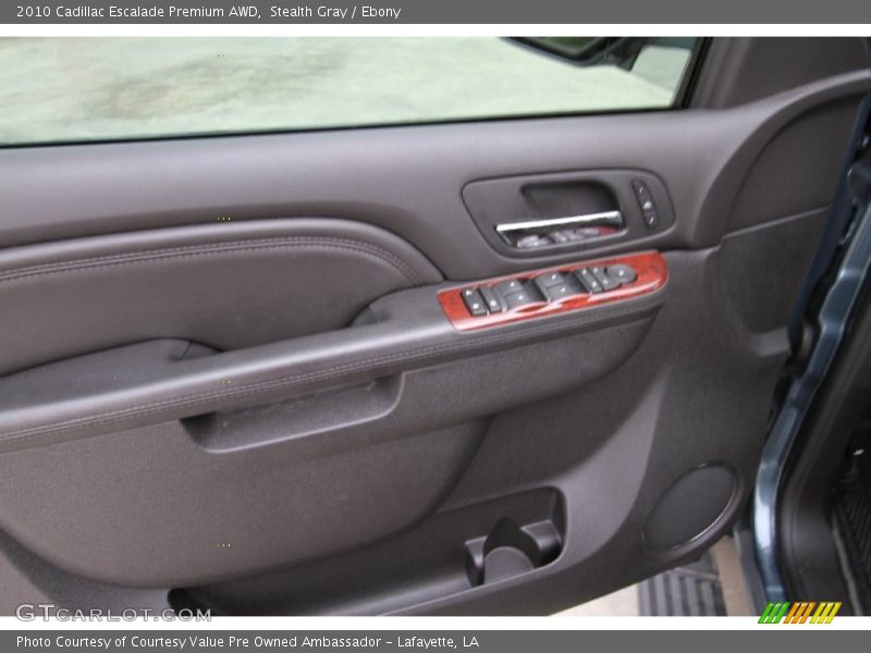 Stealth Gray / Ebony 2010 Cadillac Escalade Premium AWD