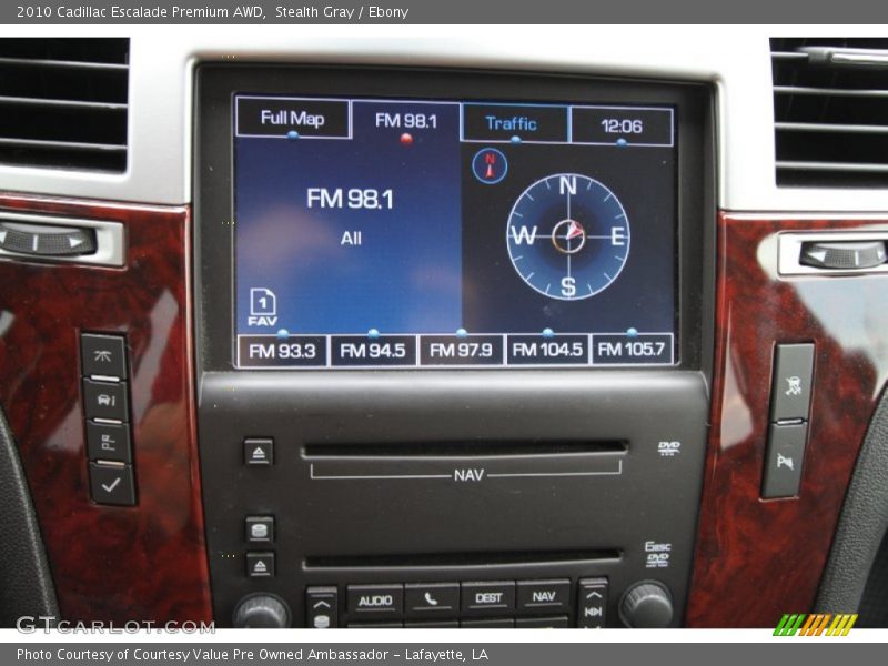 Stealth Gray / Ebony 2010 Cadillac Escalade Premium AWD