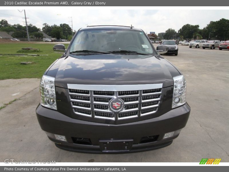 Galaxy Gray / Ebony 2010 Cadillac Escalade Premium AWD