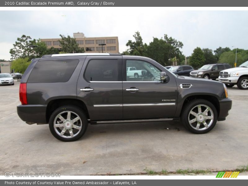 Galaxy Gray / Ebony 2010 Cadillac Escalade Premium AWD