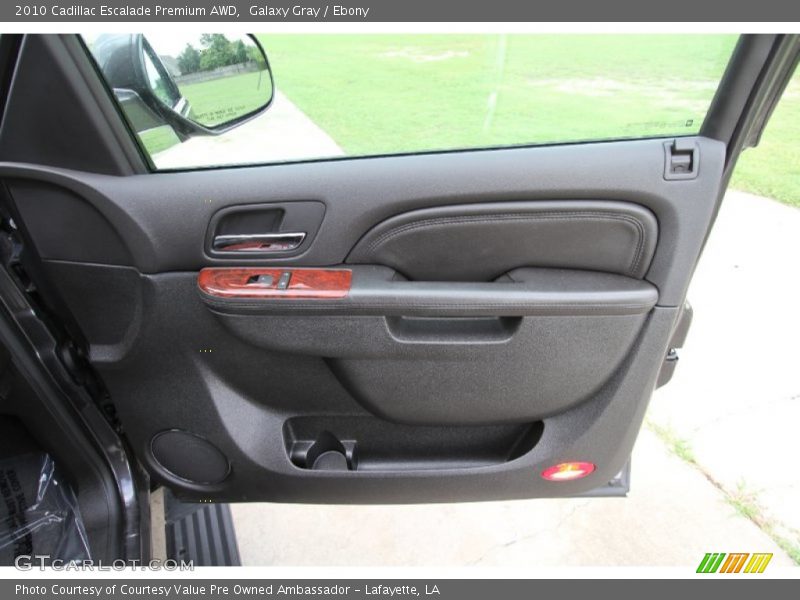 Galaxy Gray / Ebony 2010 Cadillac Escalade Premium AWD