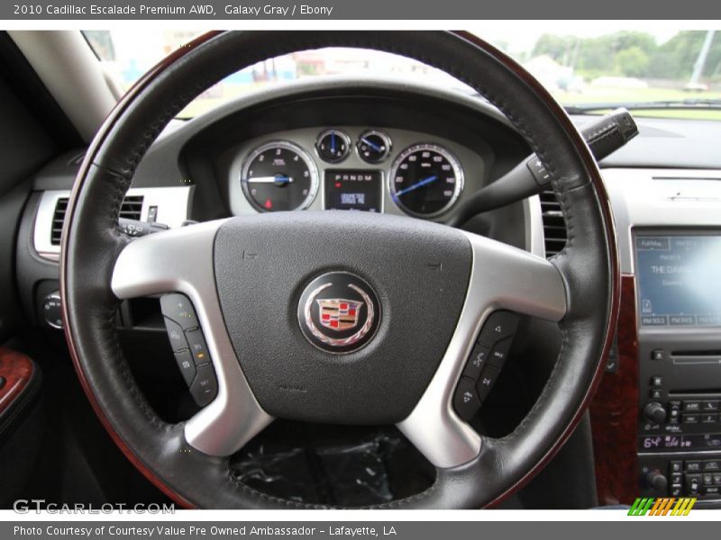 Galaxy Gray / Ebony 2010 Cadillac Escalade Premium AWD
