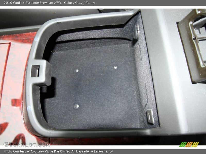 Galaxy Gray / Ebony 2010 Cadillac Escalade Premium AWD