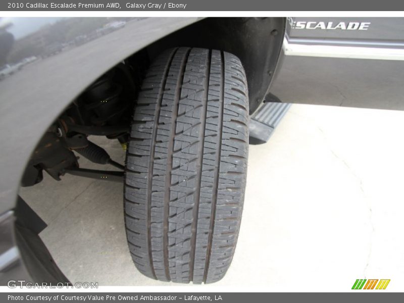 Galaxy Gray / Ebony 2010 Cadillac Escalade Premium AWD