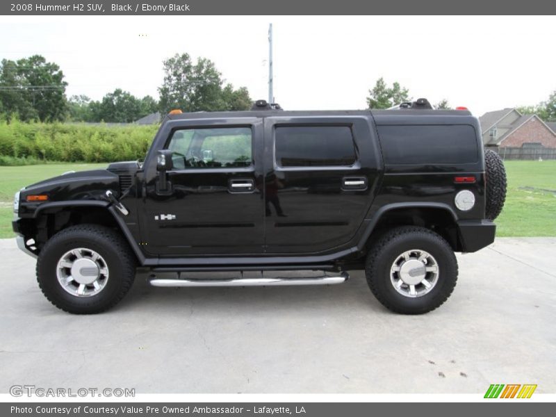 Black / Ebony Black 2008 Hummer H2 SUV