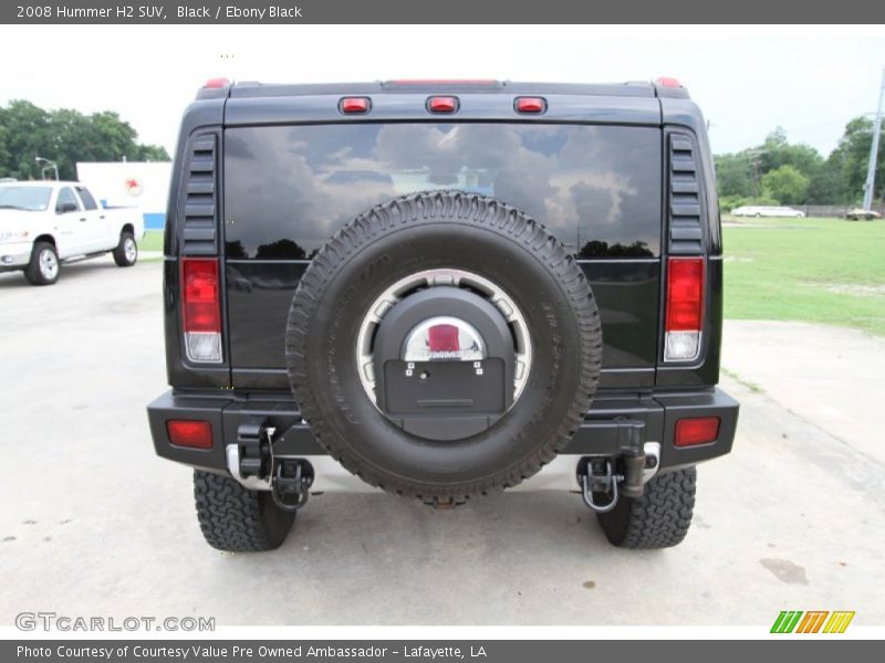 Black / Ebony Black 2008 Hummer H2 SUV