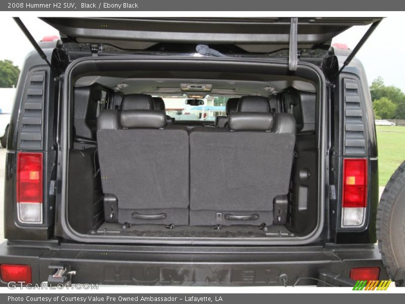 Black / Ebony Black 2008 Hummer H2 SUV