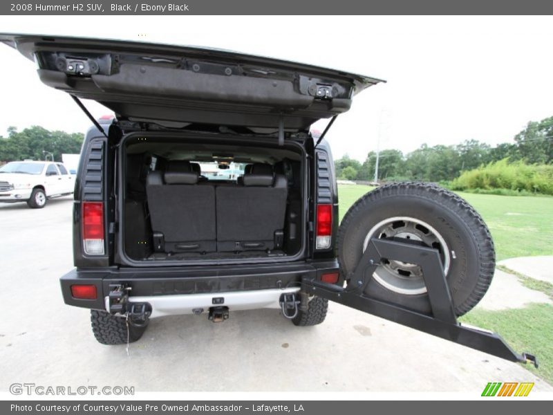 Black / Ebony Black 2008 Hummer H2 SUV