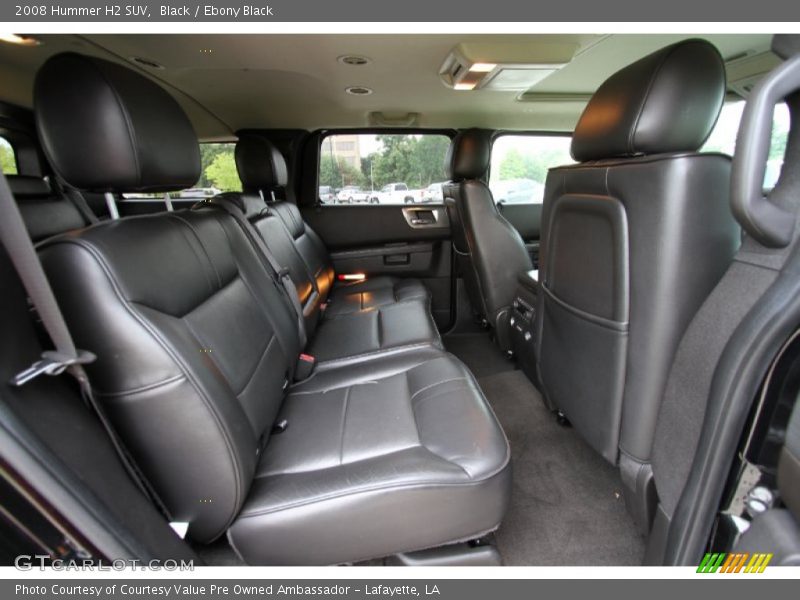 Black / Ebony Black 2008 Hummer H2 SUV