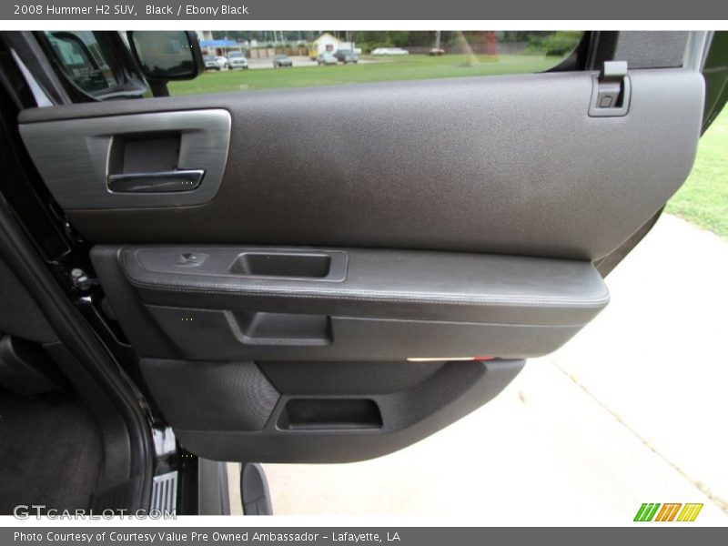 Black / Ebony Black 2008 Hummer H2 SUV