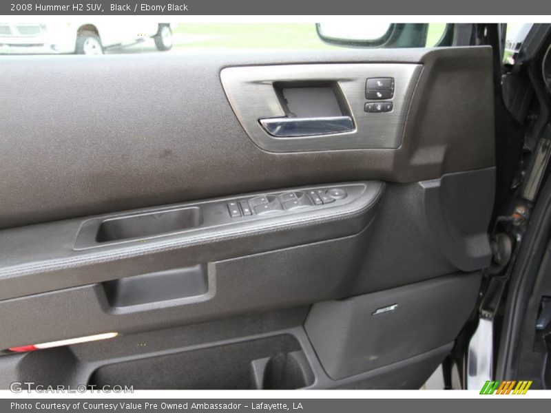 Black / Ebony Black 2008 Hummer H2 SUV