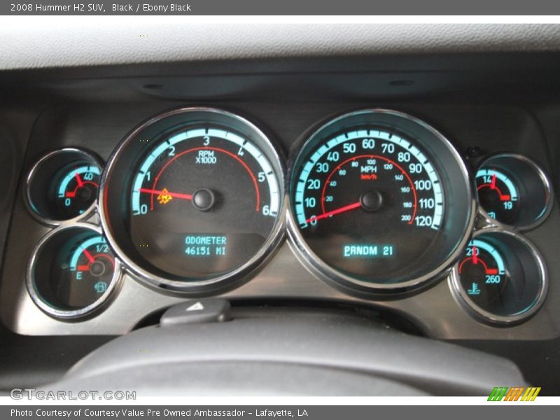 Black / Ebony Black 2008 Hummer H2 SUV