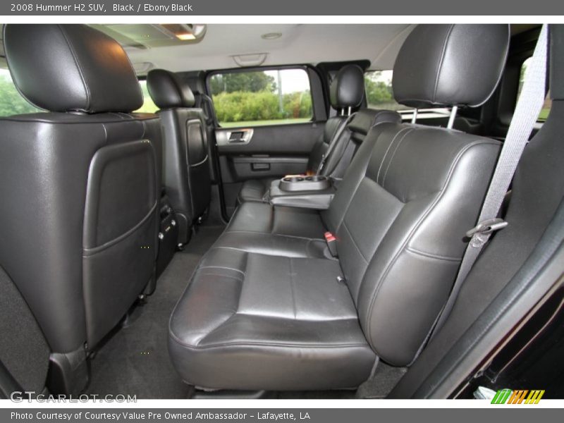 Black / Ebony Black 2008 Hummer H2 SUV