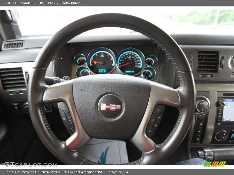 Black / Ebony Black 2008 Hummer H2 SUV