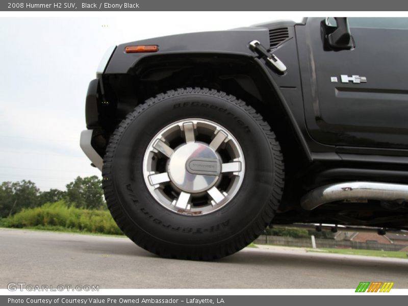 Black / Ebony Black 2008 Hummer H2 SUV