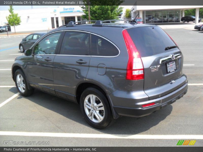 Polished Metal Metallic / Black 2010 Honda CR-V EX-L