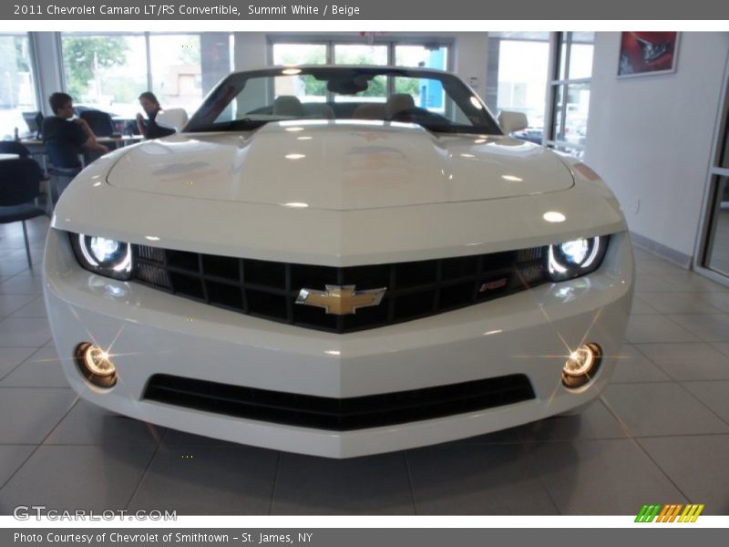 Summit White / Beige 2011 Chevrolet Camaro LT/RS Convertible