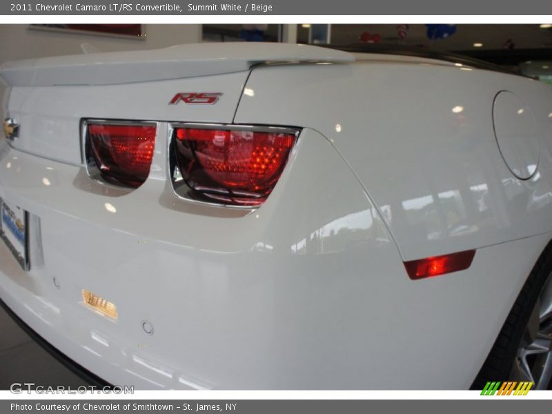 Summit White / Beige 2011 Chevrolet Camaro LT/RS Convertible