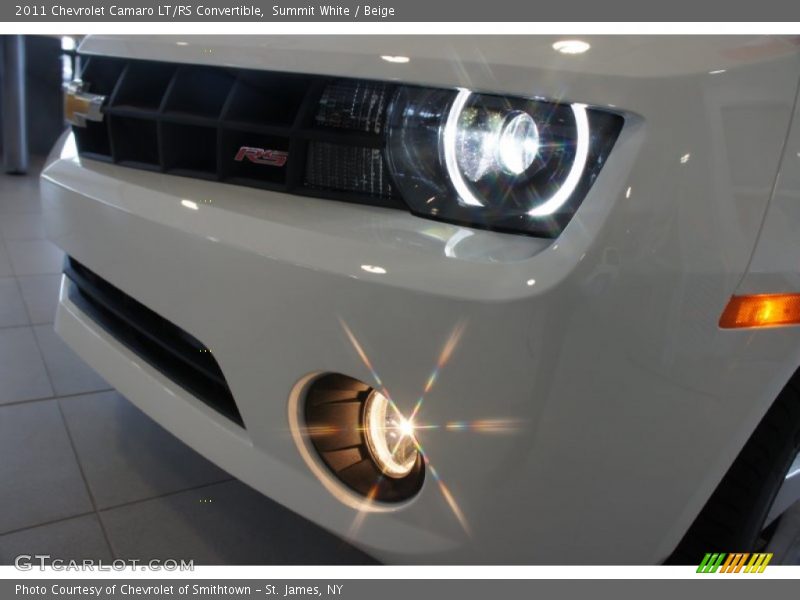 Summit White / Beige 2011 Chevrolet Camaro LT/RS Convertible