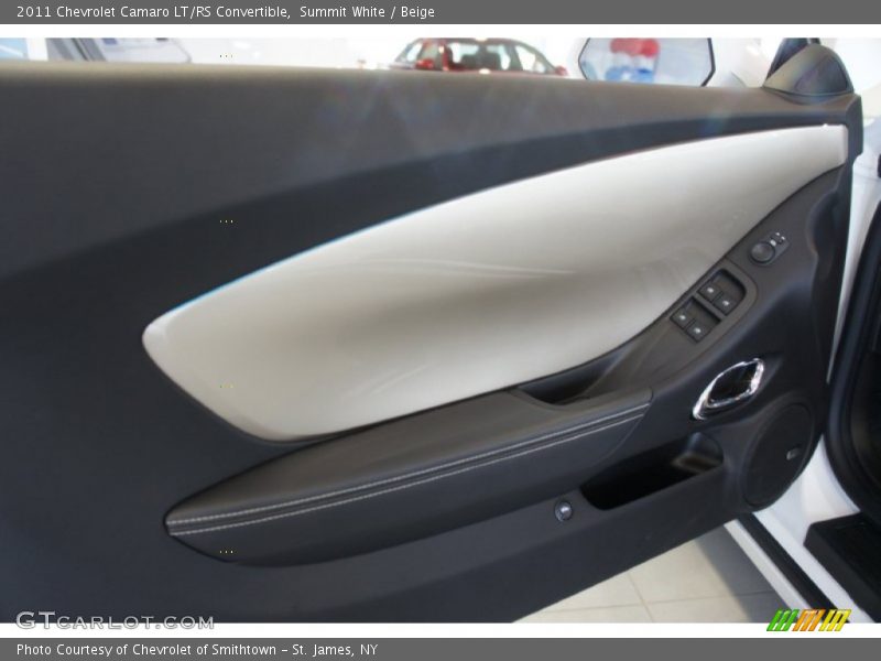 Summit White / Beige 2011 Chevrolet Camaro LT/RS Convertible