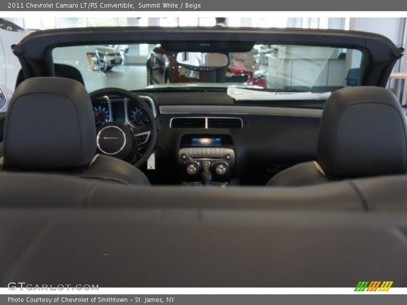 Summit White / Beige 2011 Chevrolet Camaro LT/RS Convertible