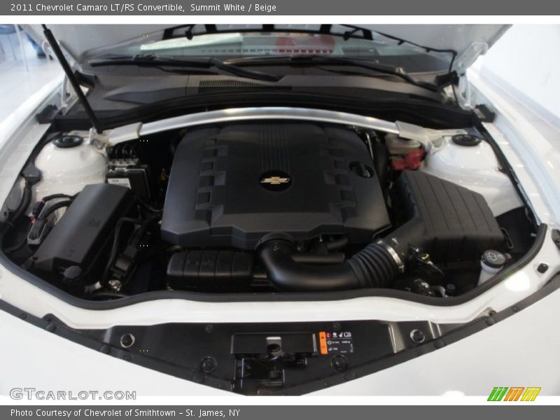 Summit White / Beige 2011 Chevrolet Camaro LT/RS Convertible