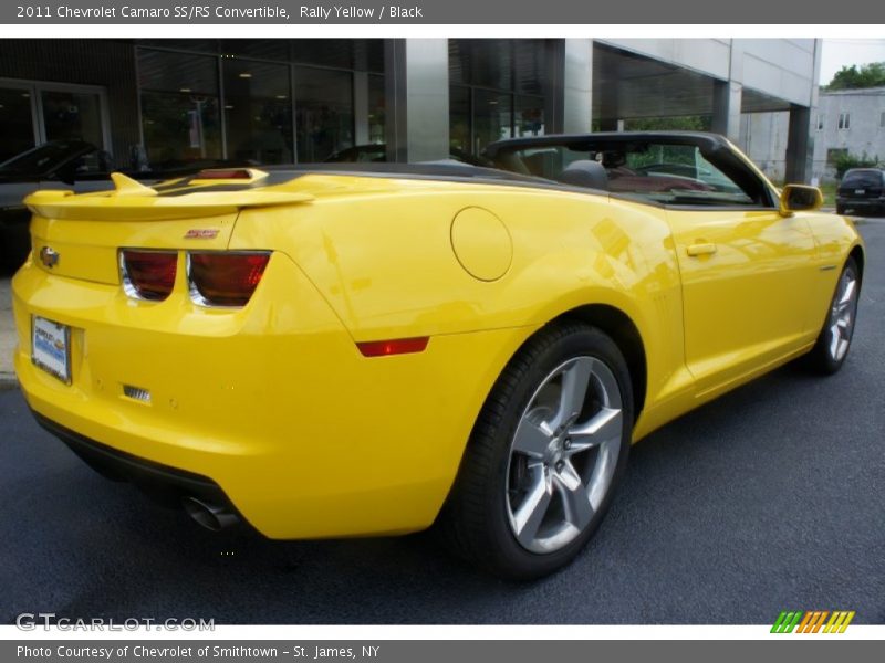 Rally Yellow / Black 2011 Chevrolet Camaro SS/RS Convertible