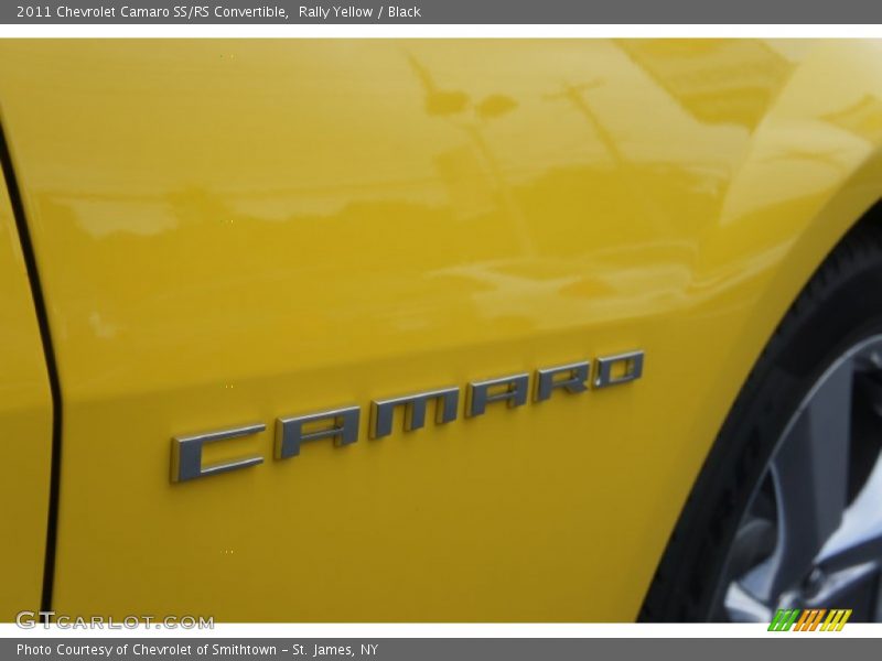 Rally Yellow / Black 2011 Chevrolet Camaro SS/RS Convertible