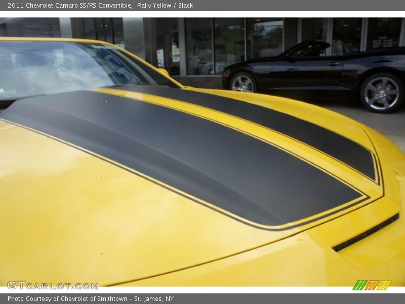 Rally Yellow / Black 2011 Chevrolet Camaro SS/RS Convertible